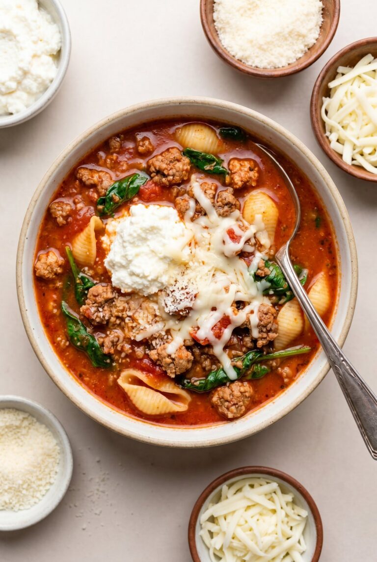 Lasagna Soup