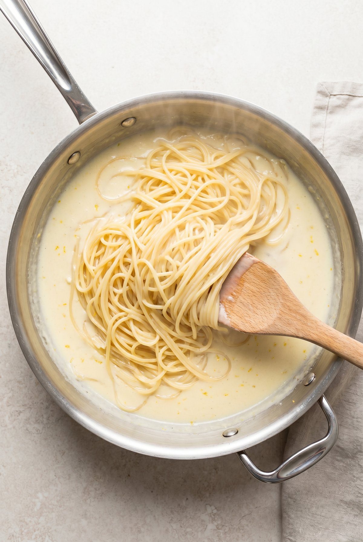 How to make Lemon Ricotta Pasta – step 2
