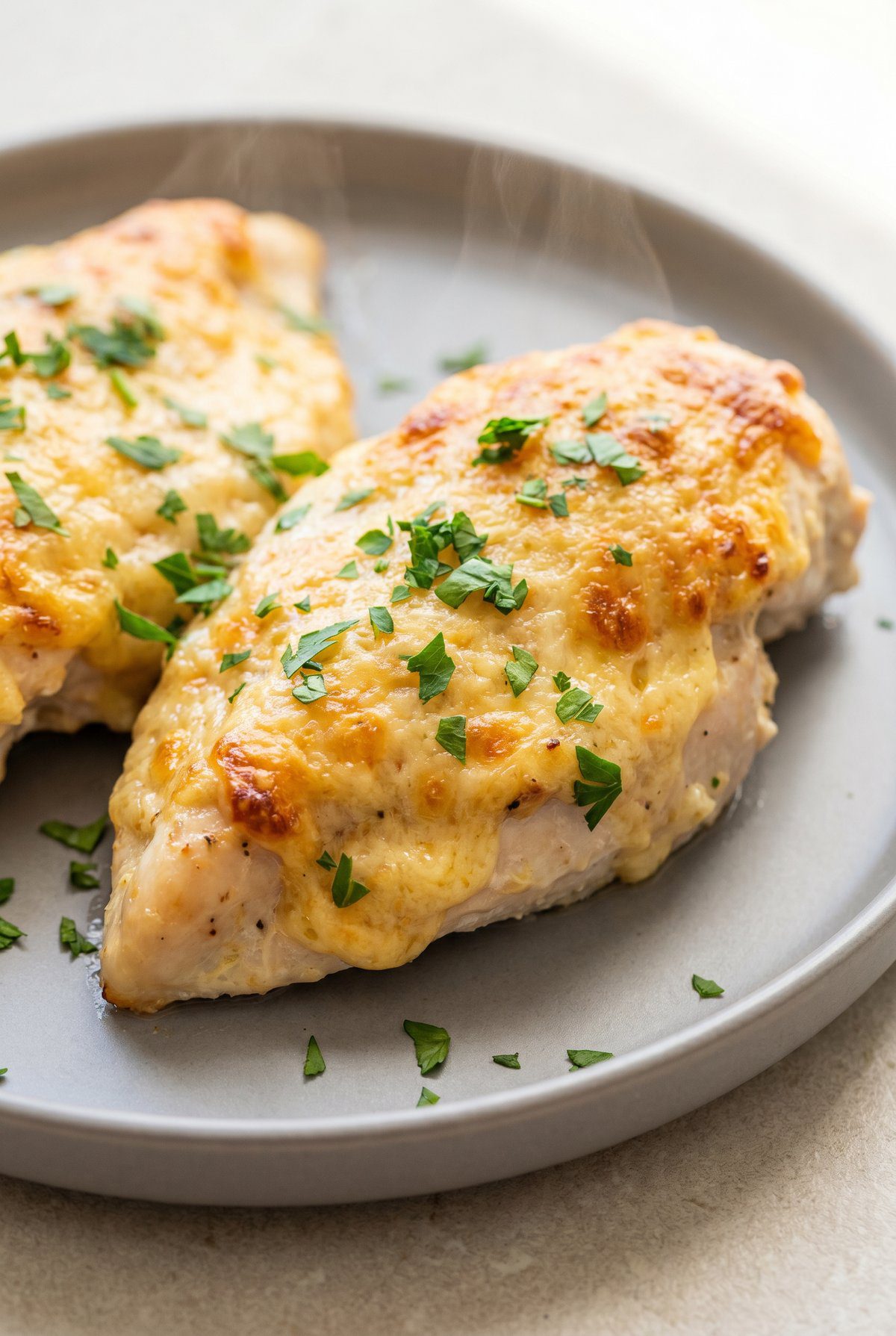Close-up of Melt in your Mouth Chicken