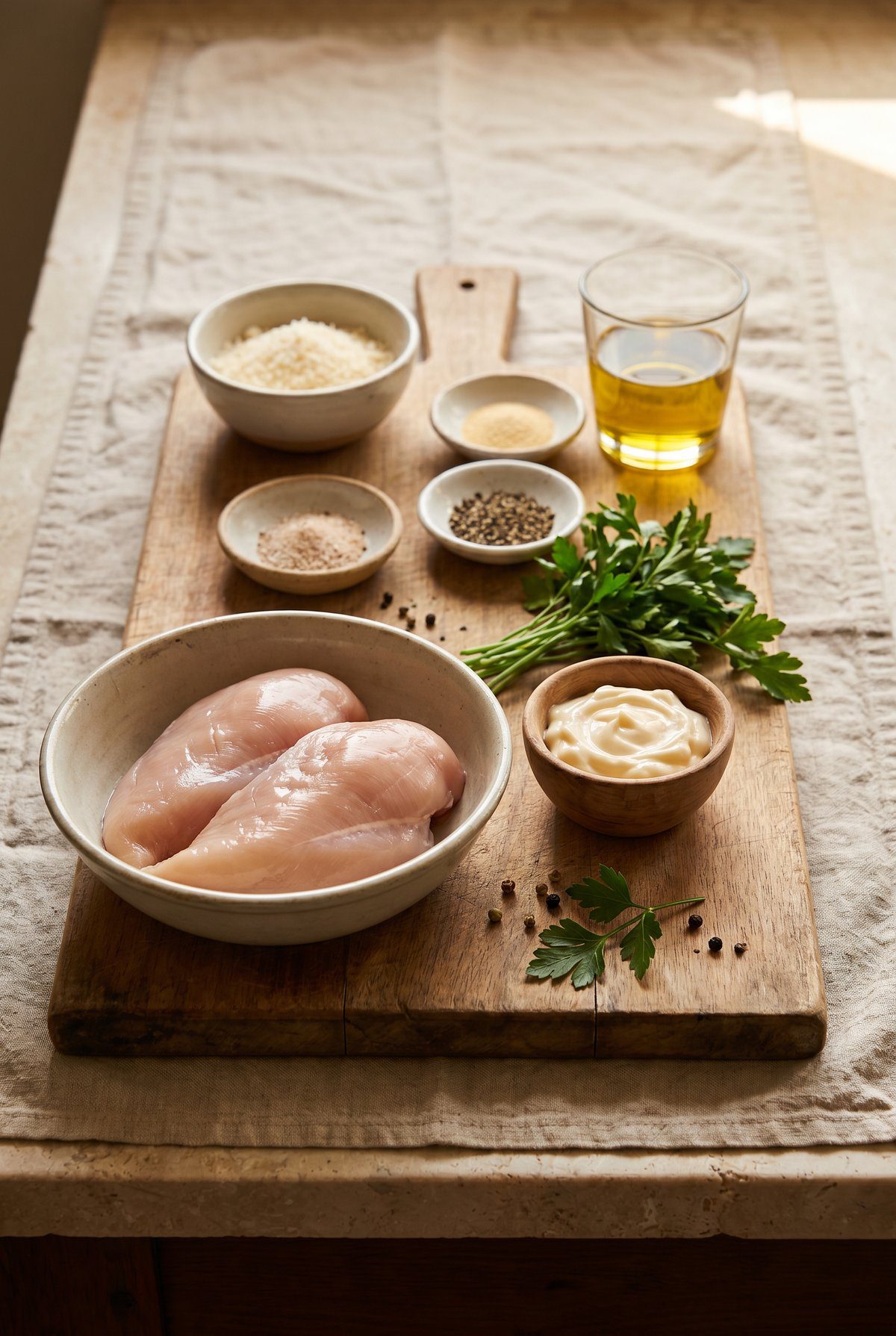 Ingredients for Melt in your Mouth Chicken