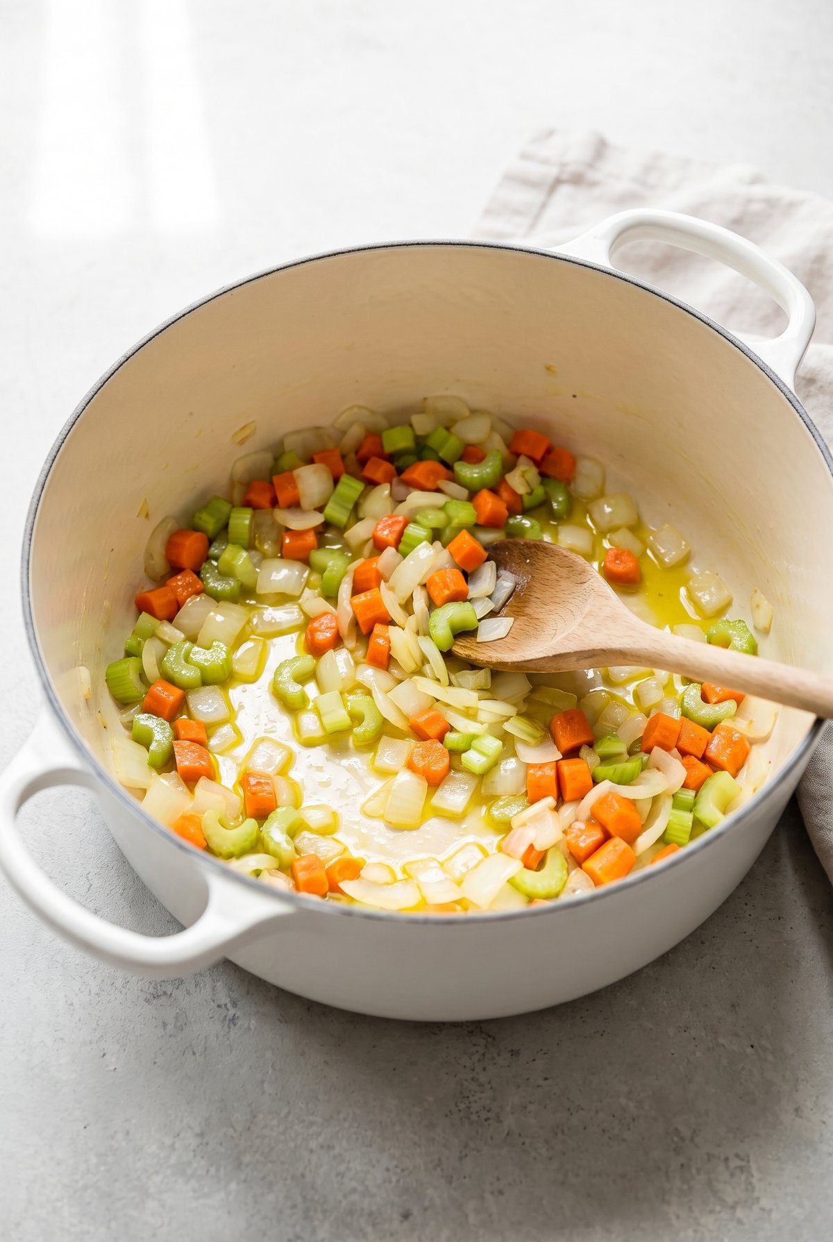 How to make Minestrone Soup – step 1