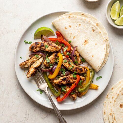 Sheet Pan Chicken Fajitas
