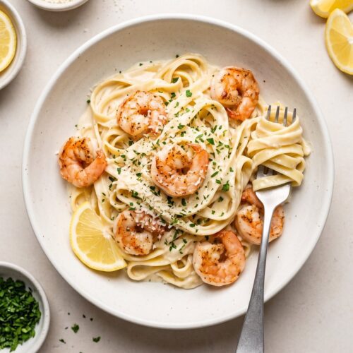 Shrimp Alfredo