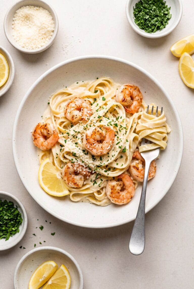 Shrimp Alfredo