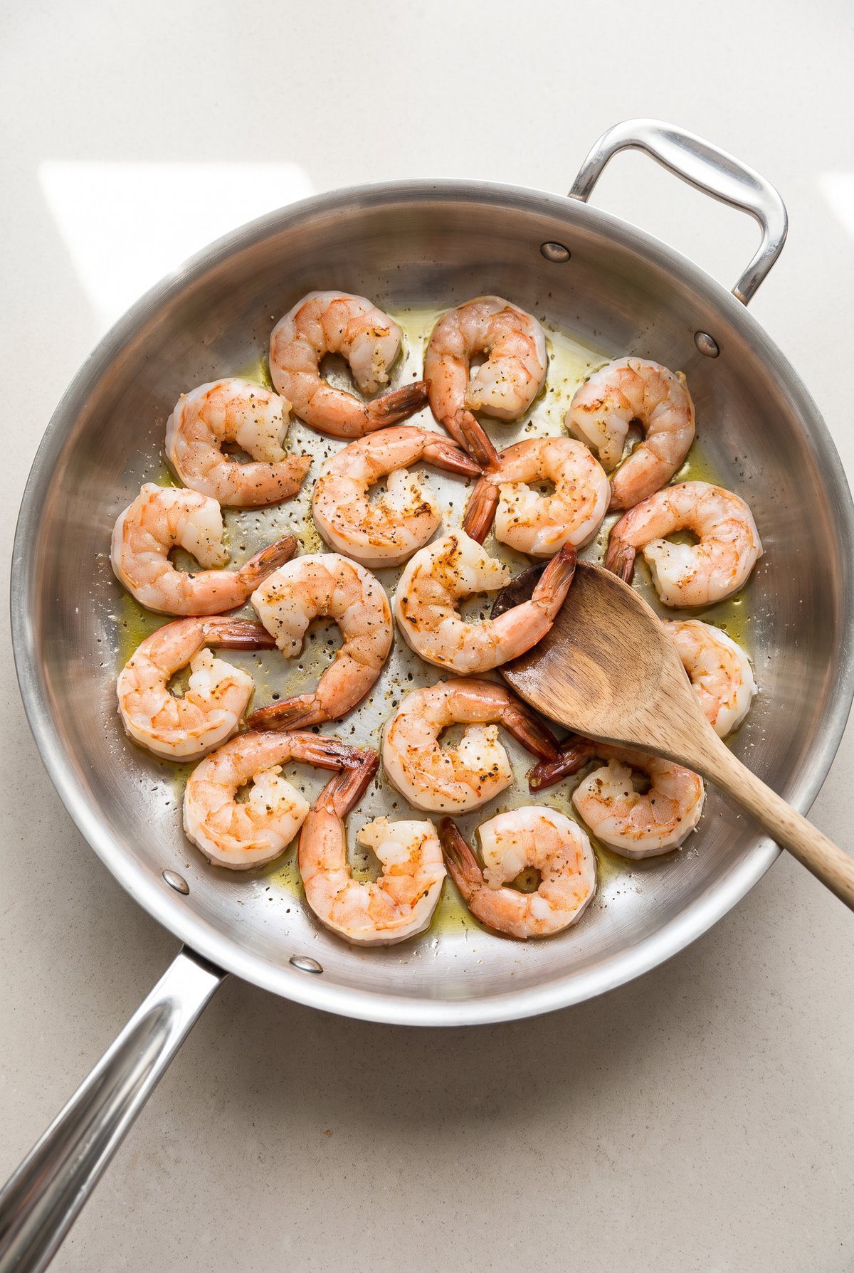 How to make Shrimp Alfredo – step 1