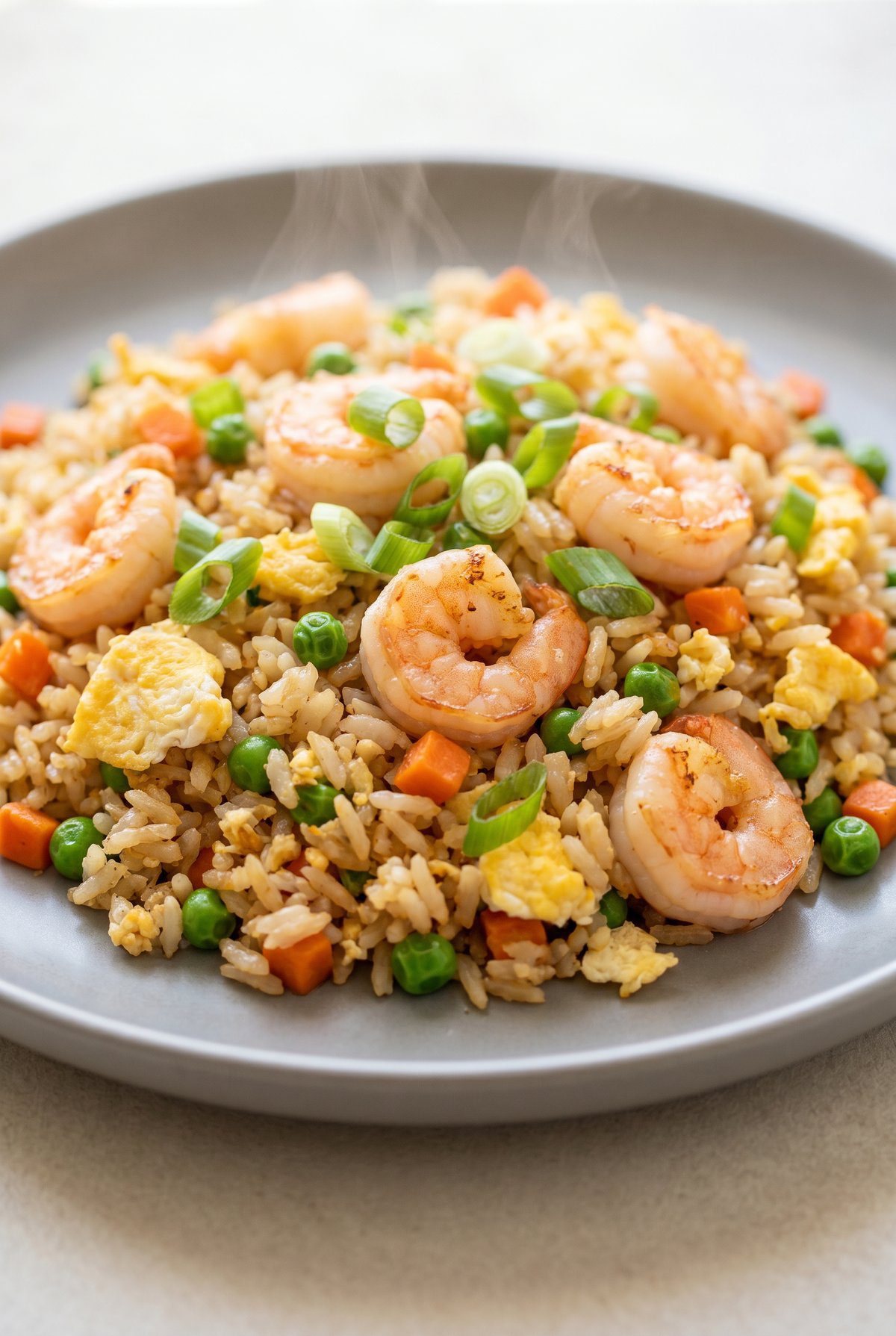 Close-up of Shrimp Fried Rice