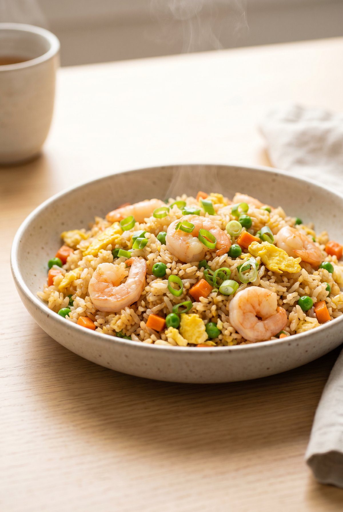 Shrimp Fried Rice ready to serve