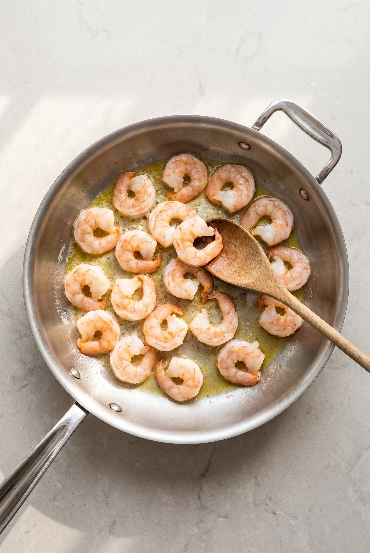 How to make Shrimp Scampi – step 1