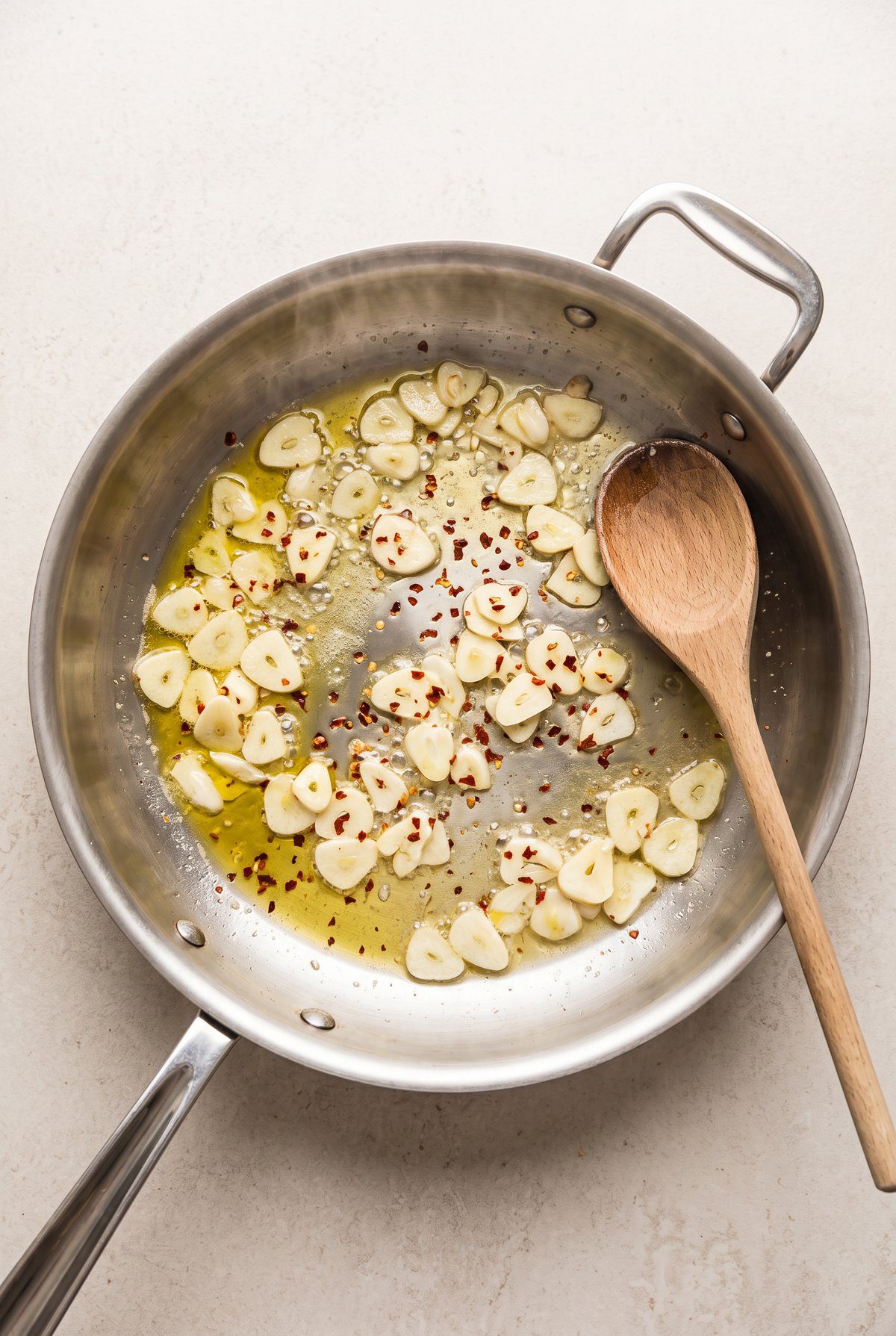How to make Shrimp Scampi – step 2