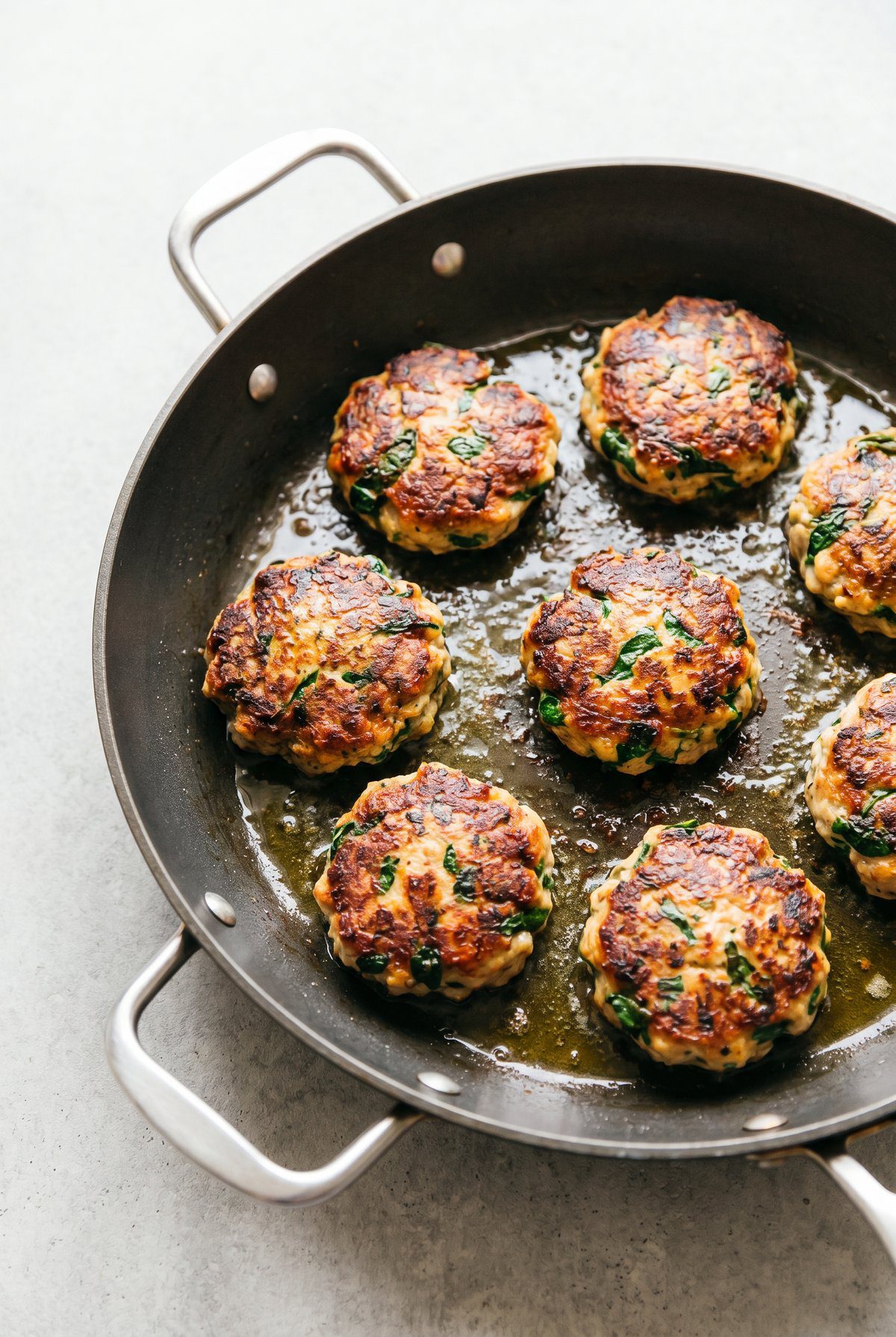 How to make Spinach Chicken Burgers – step 2