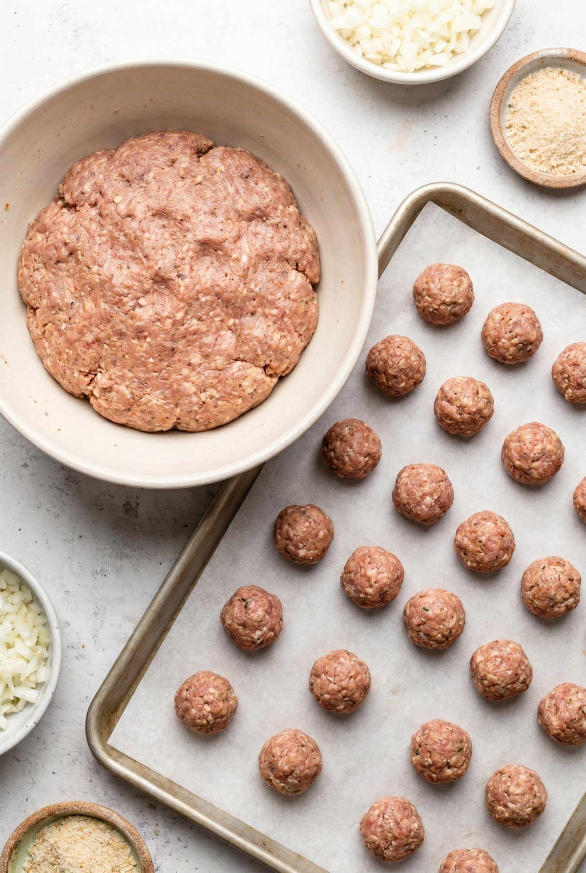 How to make Swedish Meatballs – step 1