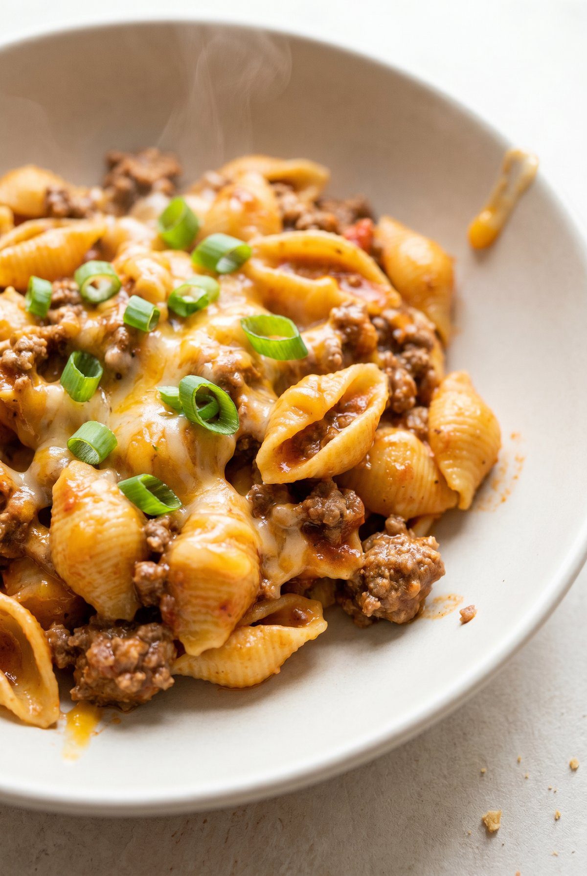 Close-up of Taco Pasta