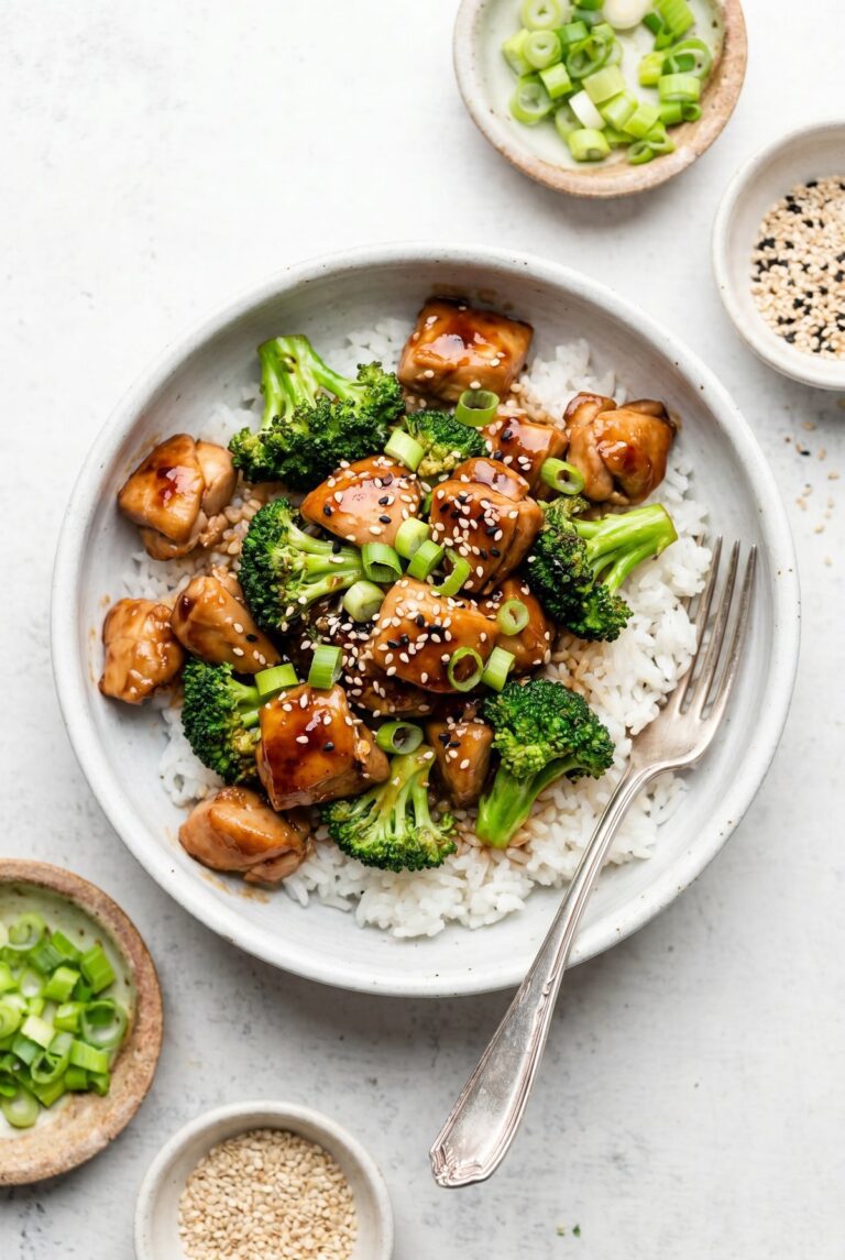 Teriyaki Chicken and Broccoli