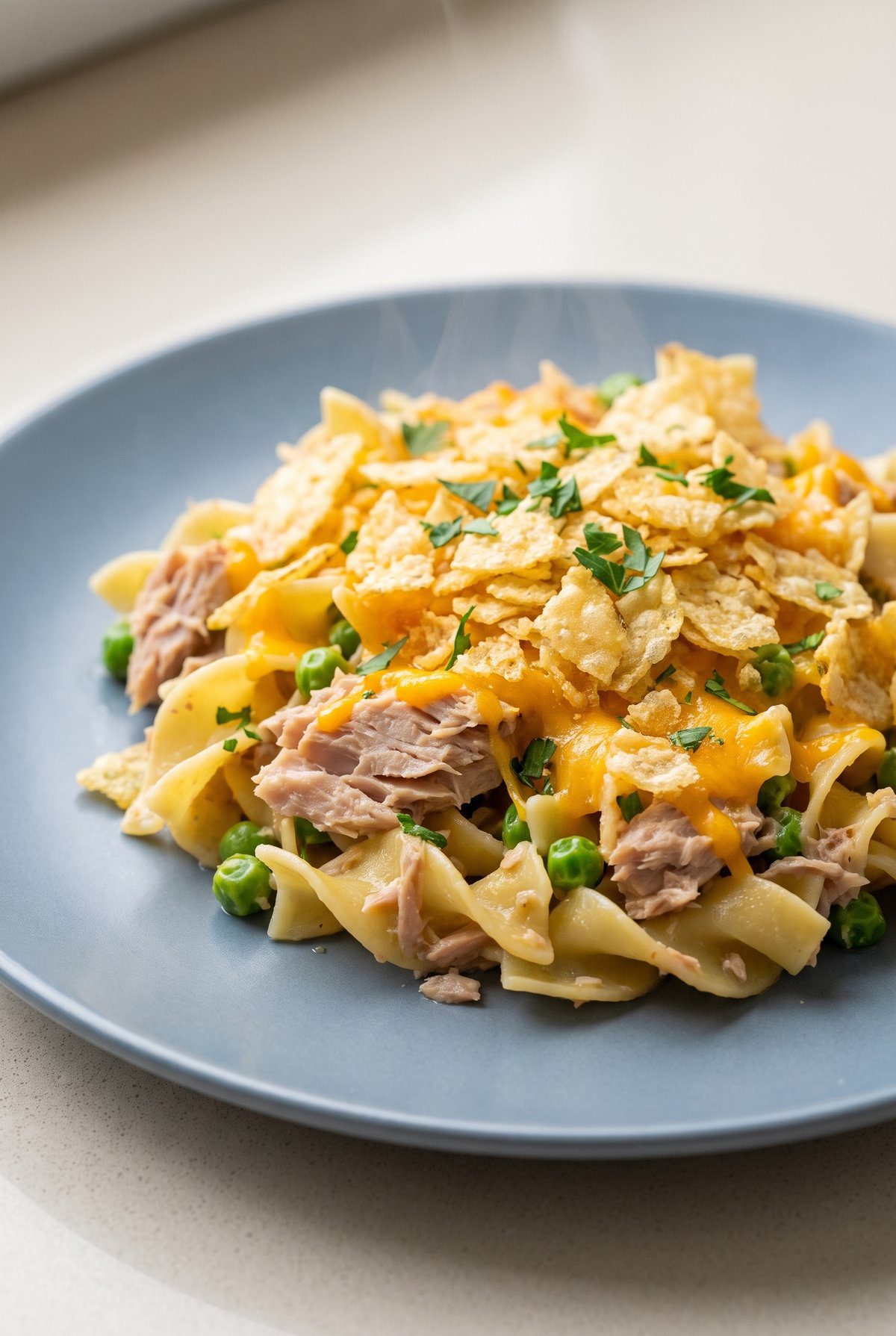 Close-up of Tuna Casserole