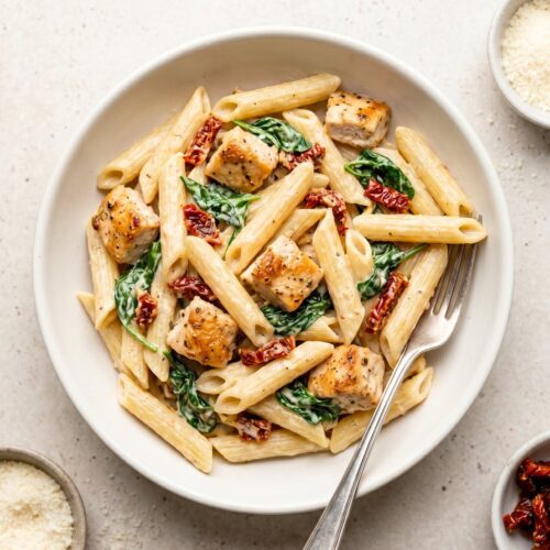 Tuscan Chicken Pasta