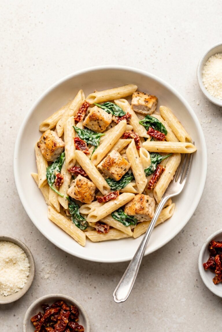 Tuscan Chicken Pasta