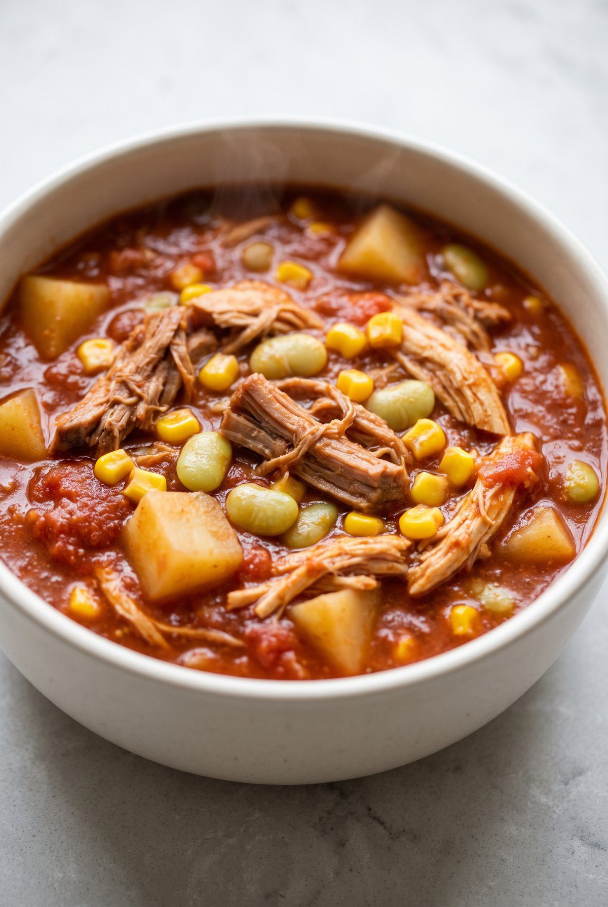 Close-up of Brunswick Stew