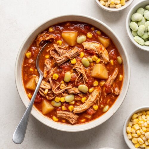 Brunswick Stew with Pork and Chicken