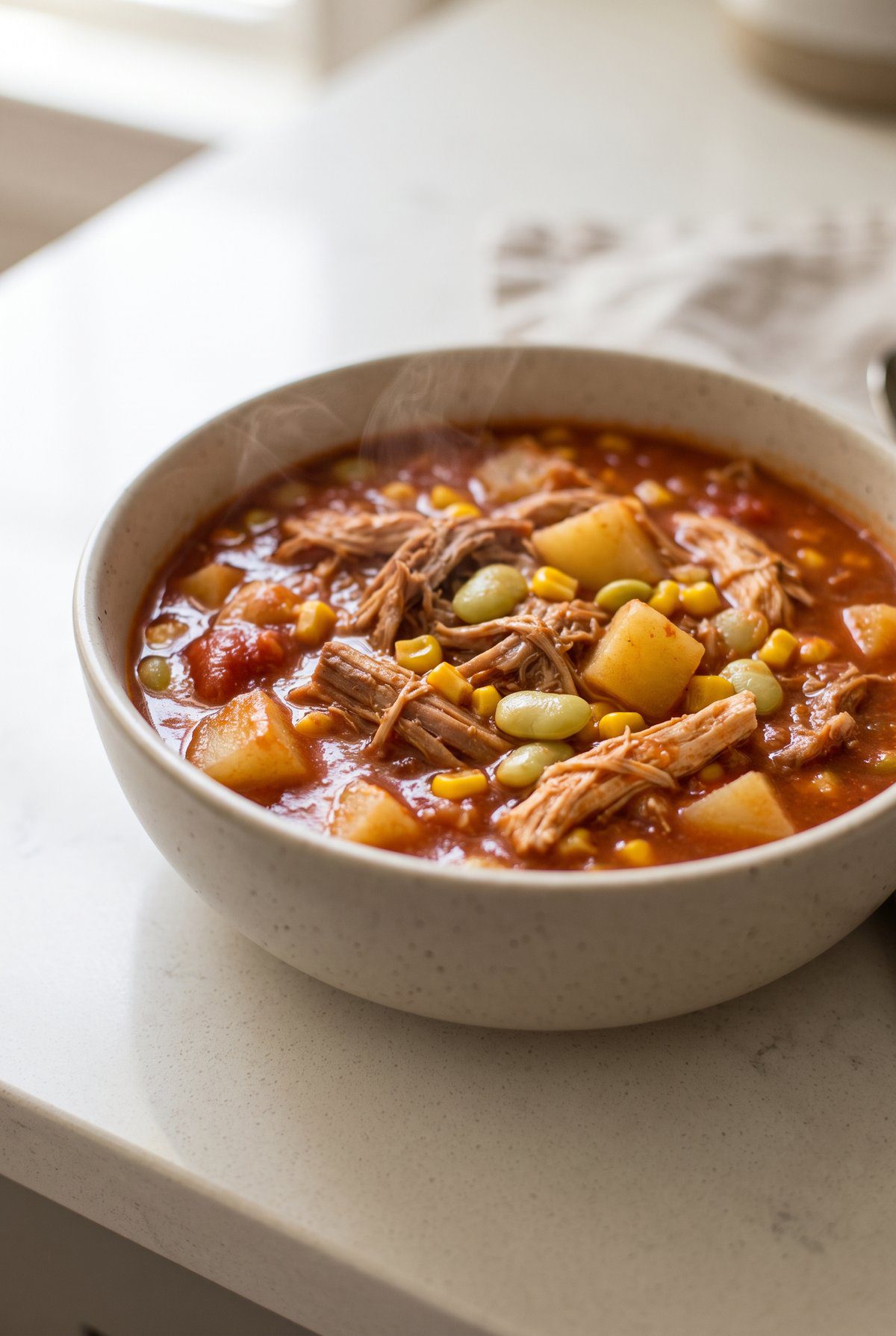 Brunswick Stew served and ready to eat