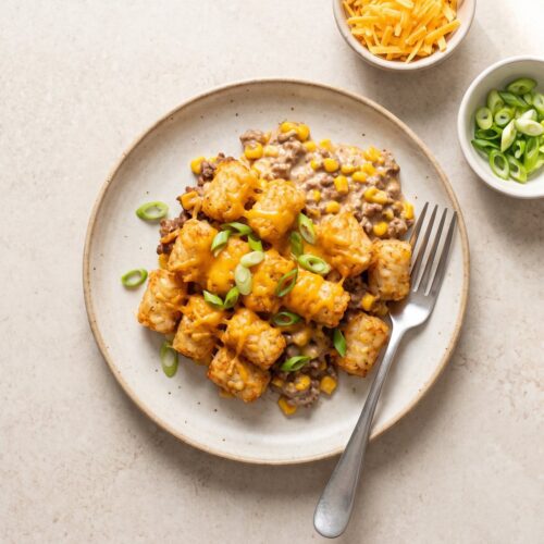 Cowboy Casserole with Tater Tots