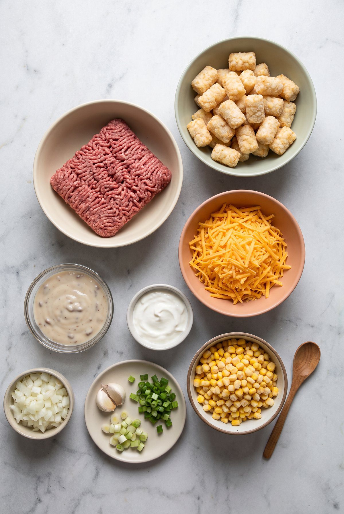 Ingredients for Cowboy Casserole