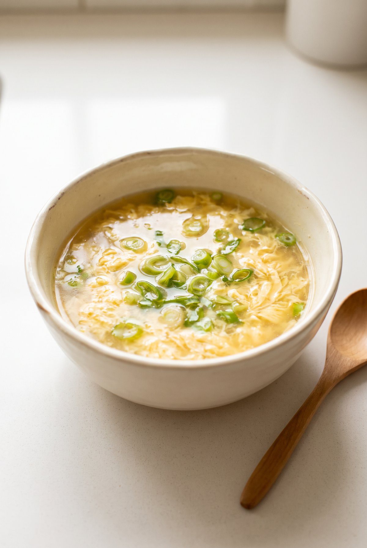 Egg Drop Soup ready to serve