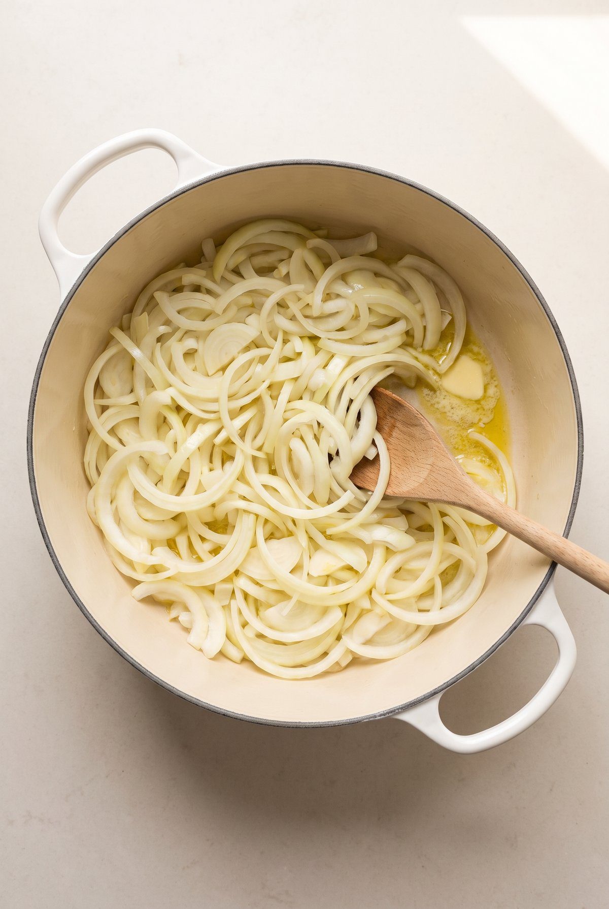 How to make French Onion Soup – step 1
