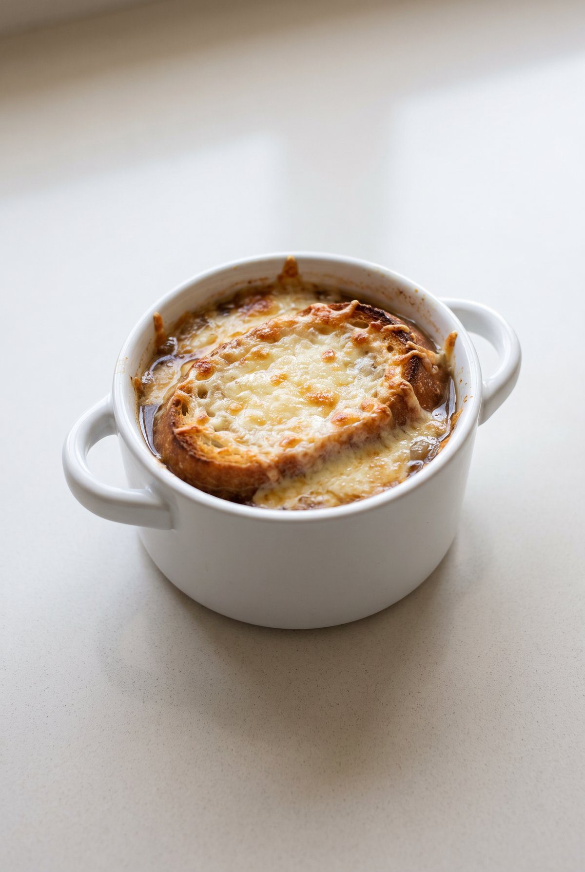 French Onion Soup ready to serve