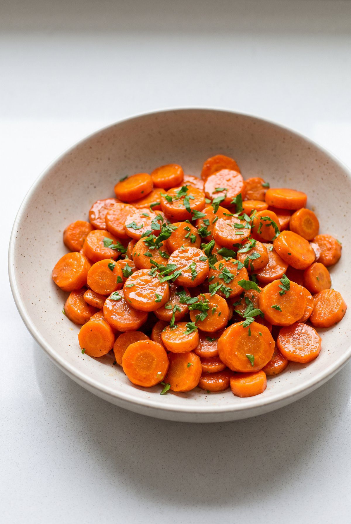 Glazed Carrots ready to serve