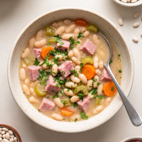 Old-Fashioned Ham and Bean Soup Recipe