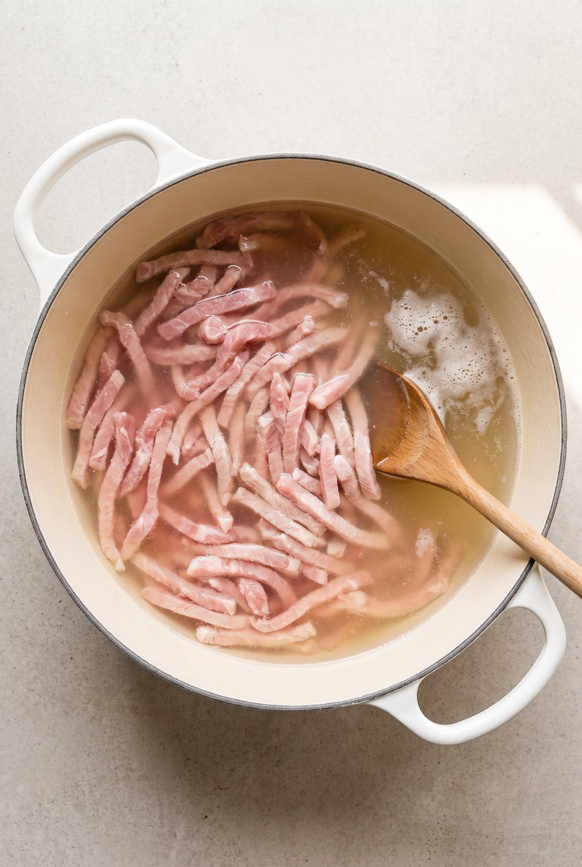 How to make Hot and Sour Soup – step 1