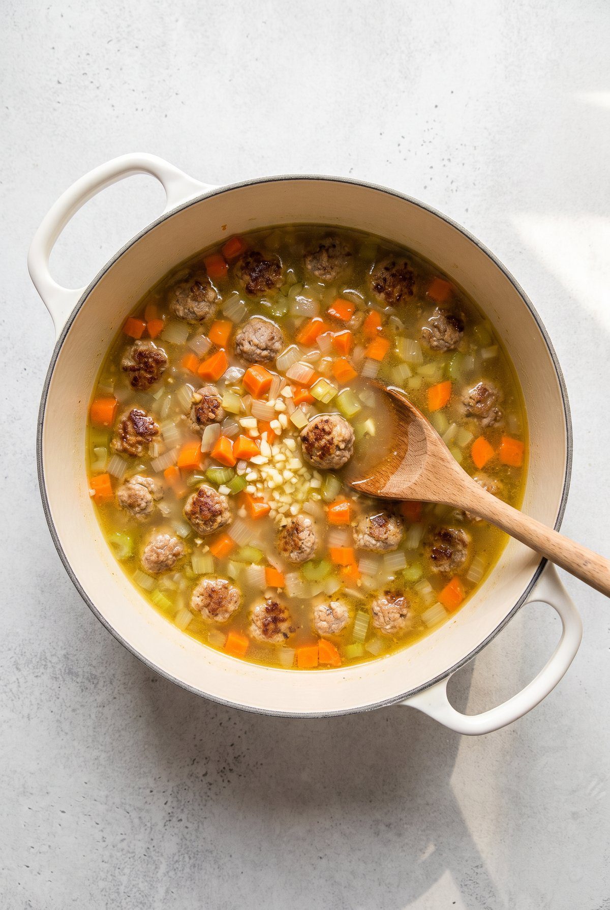 How to make Italian Wedding Soup – step 2