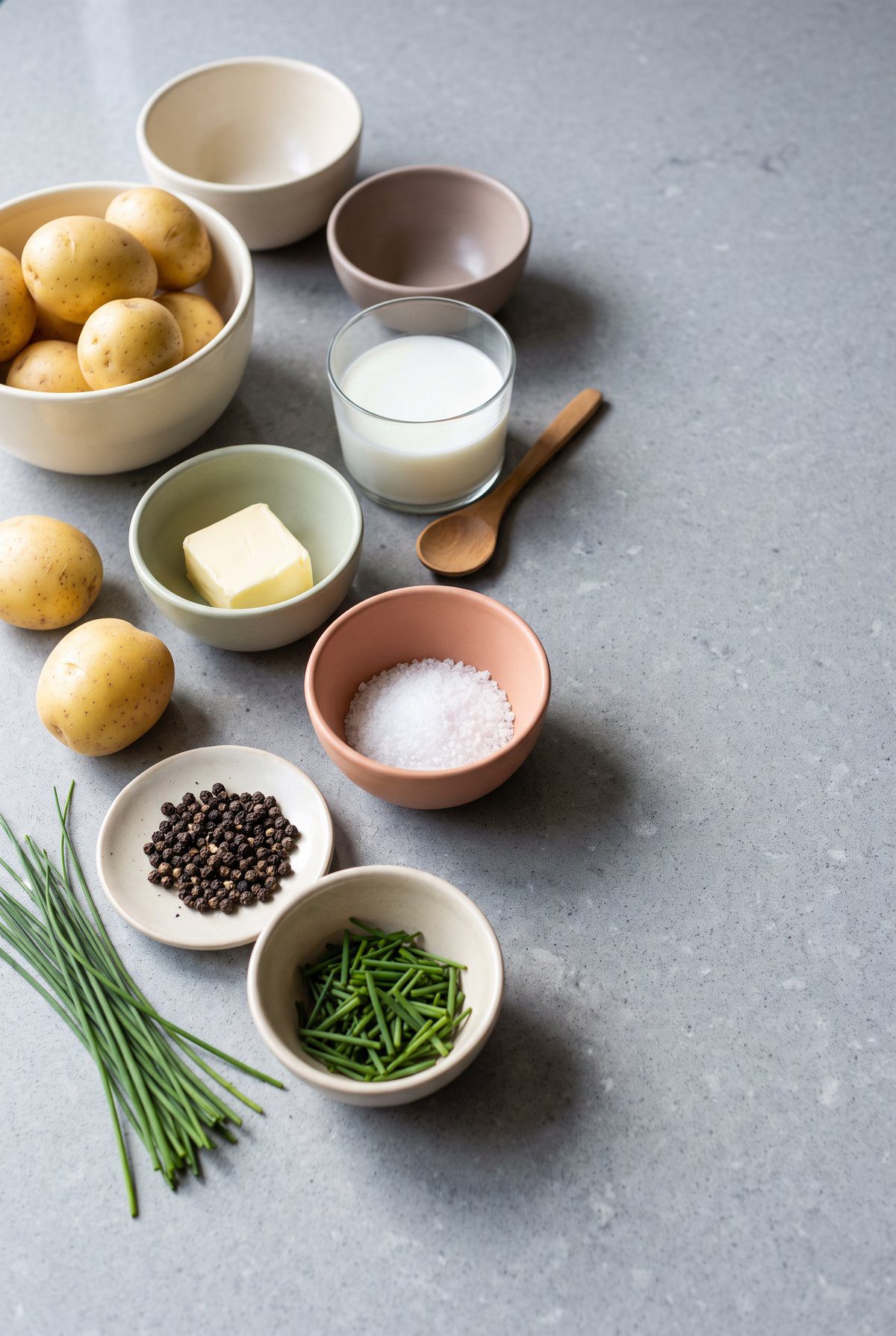 Ingredients for Mashed Potatoes