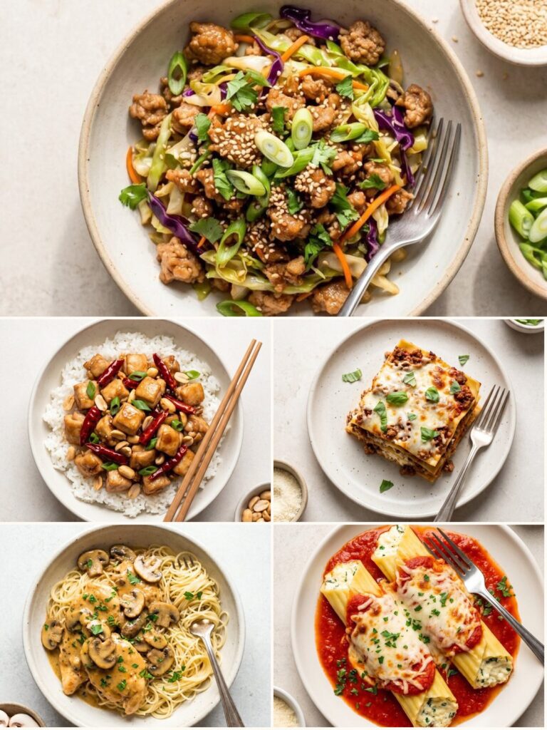 Five easy family dinners in this week's meal plan