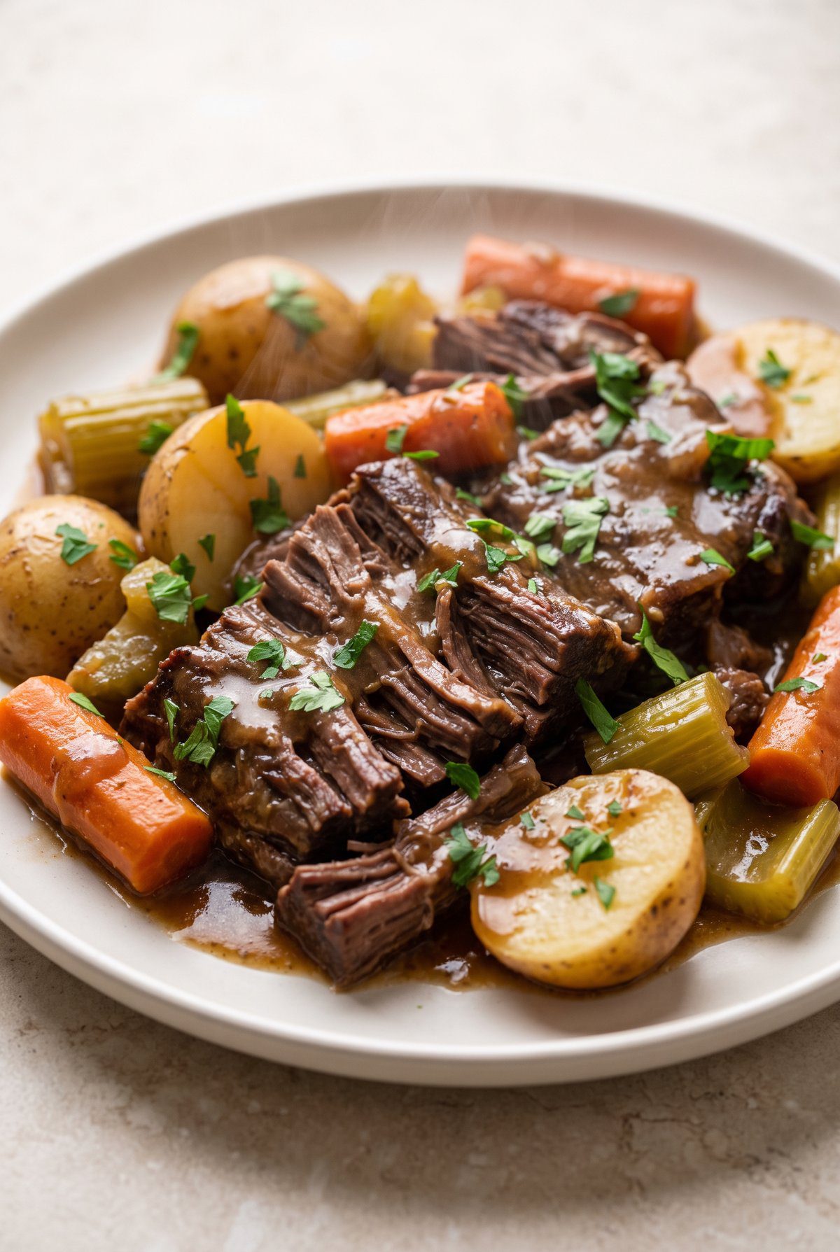 Close-up of Pot Roast