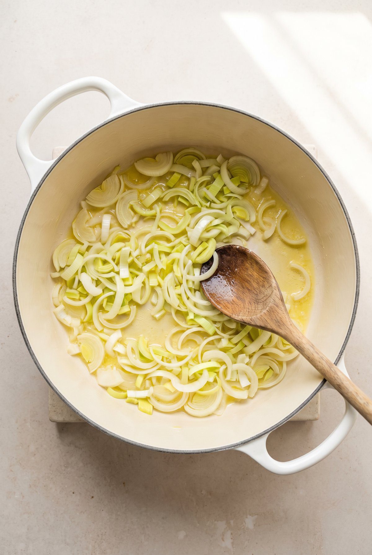 How to make Potato Leek Soup – step 1