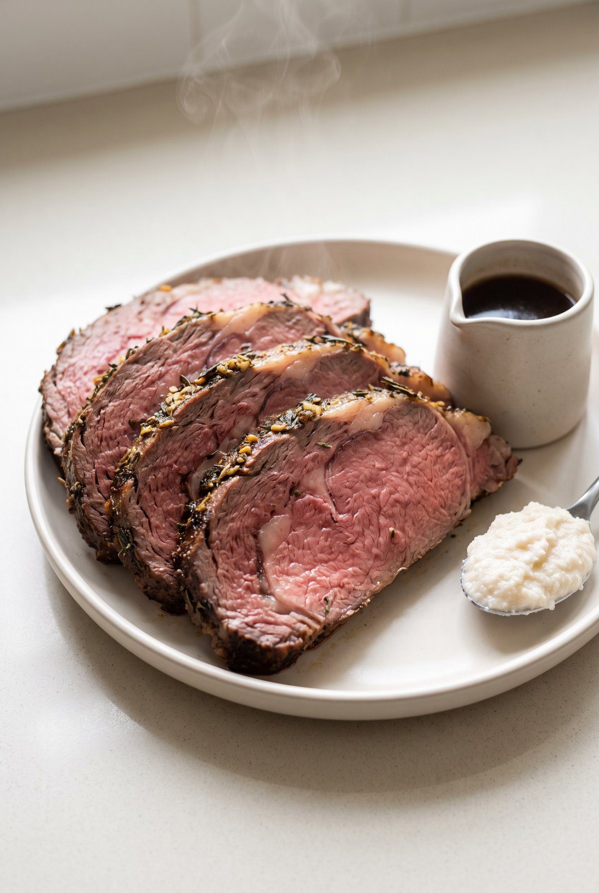 Close-up of Prime Rib