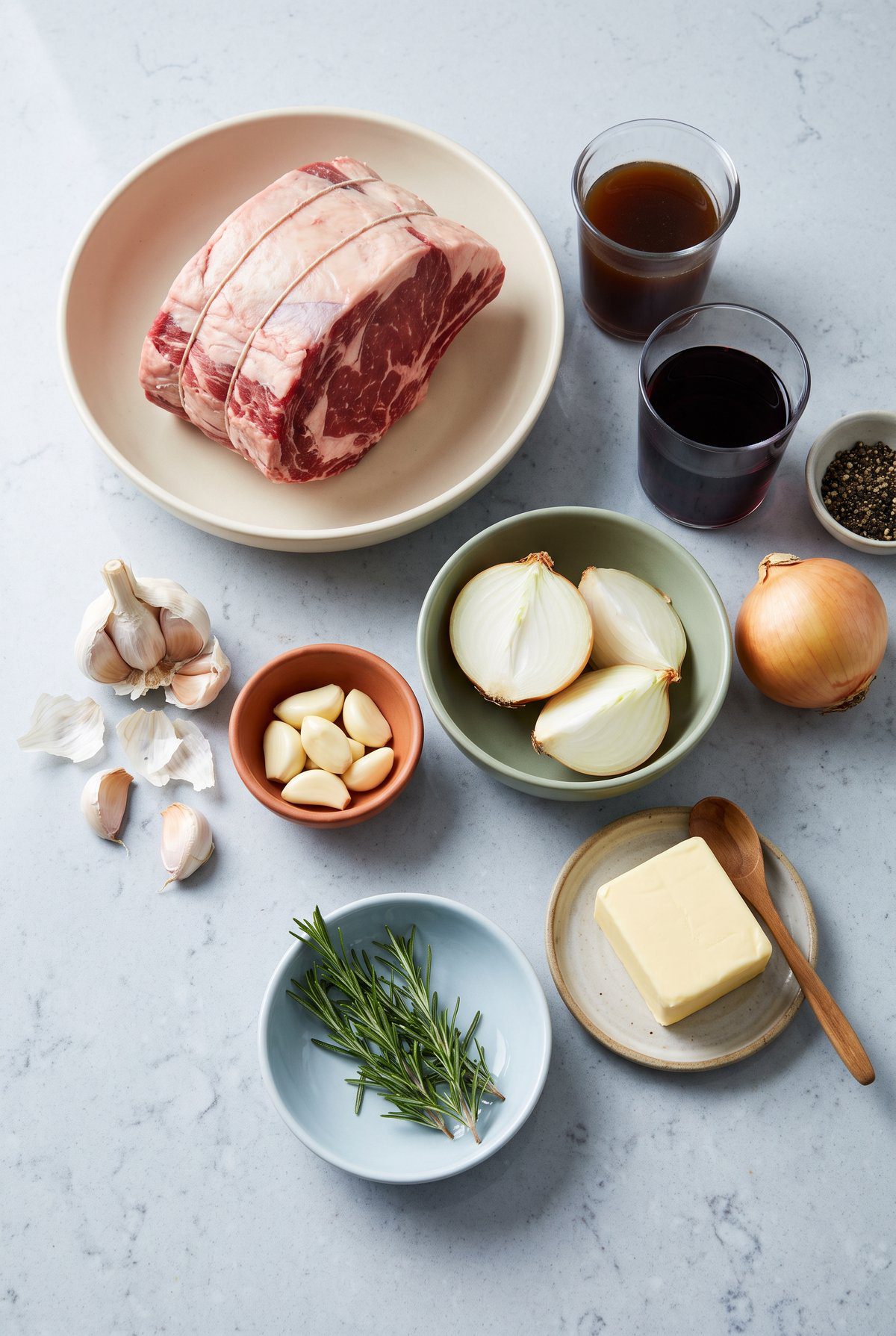 Ingredients for Prime Rib