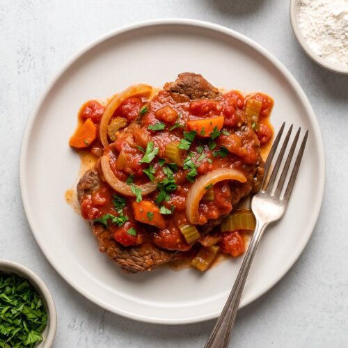 Classic Swiss Steak with Tomato Gravy