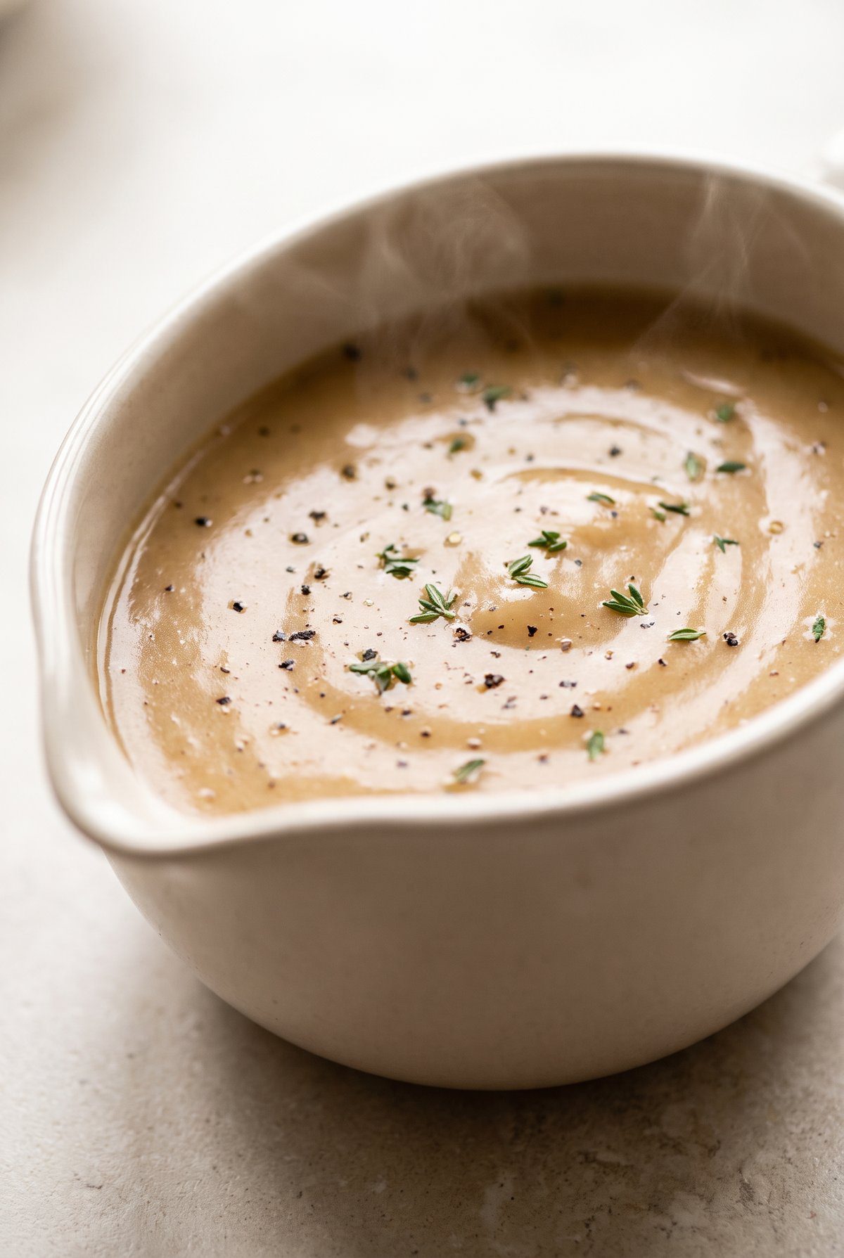 Close-up of Turkey Gravy