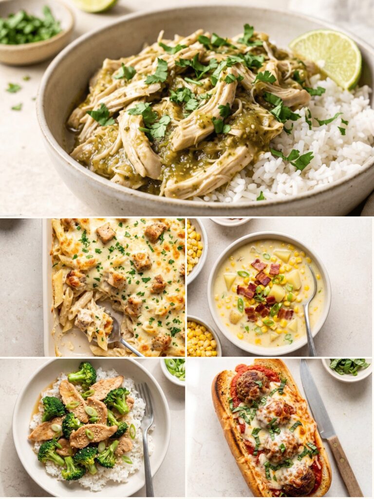 Five easy family dinners in this week's meal plan