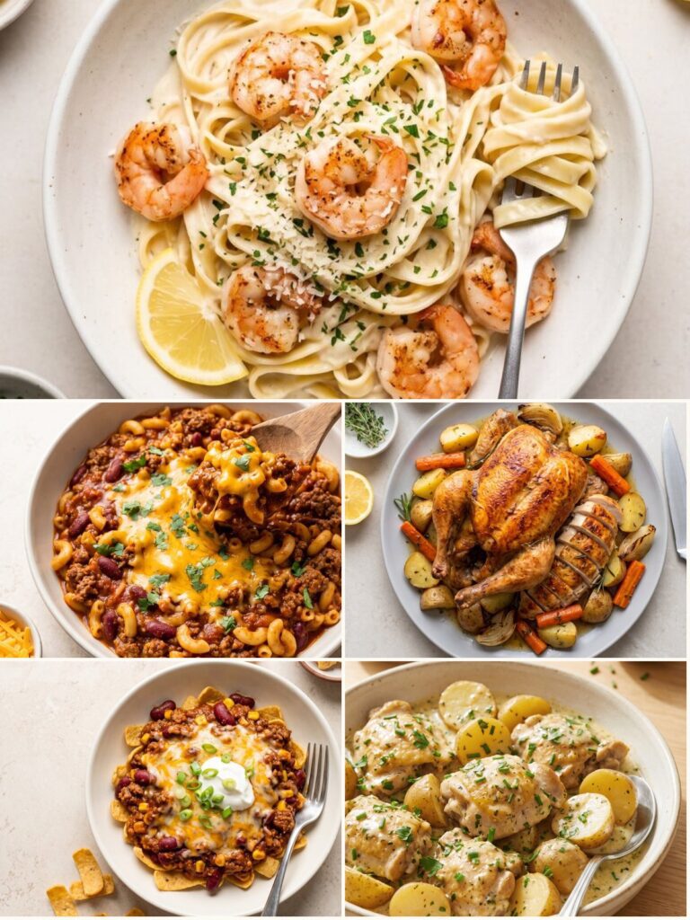 Five easy family dinners in this week's meal plan