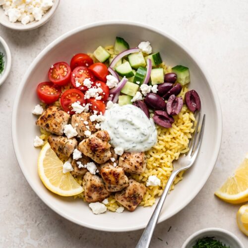 Lemon Herb Greek Chicken Bowl