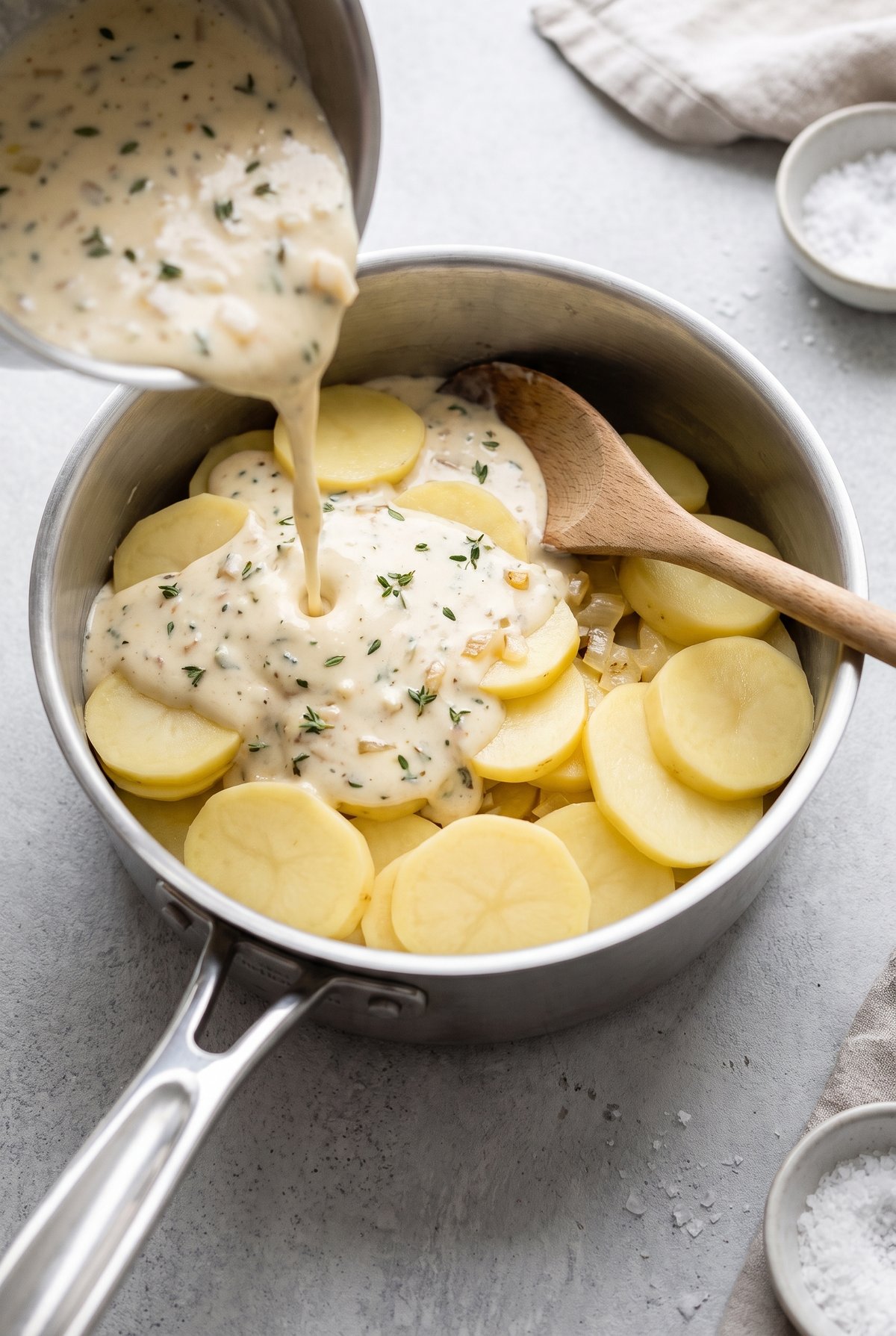 How to make Scalloped Potatoes – step 2