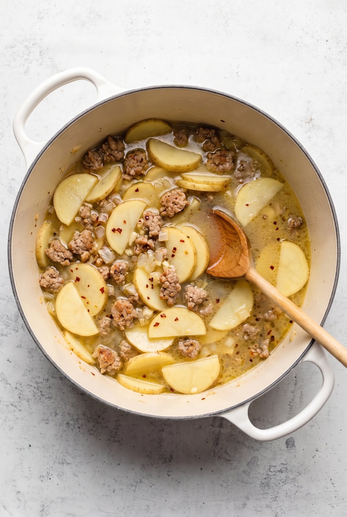 How to make Zuppa Toscana – step 2