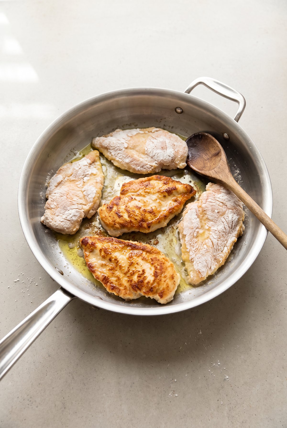 How to make Chicken Piccata – step 1